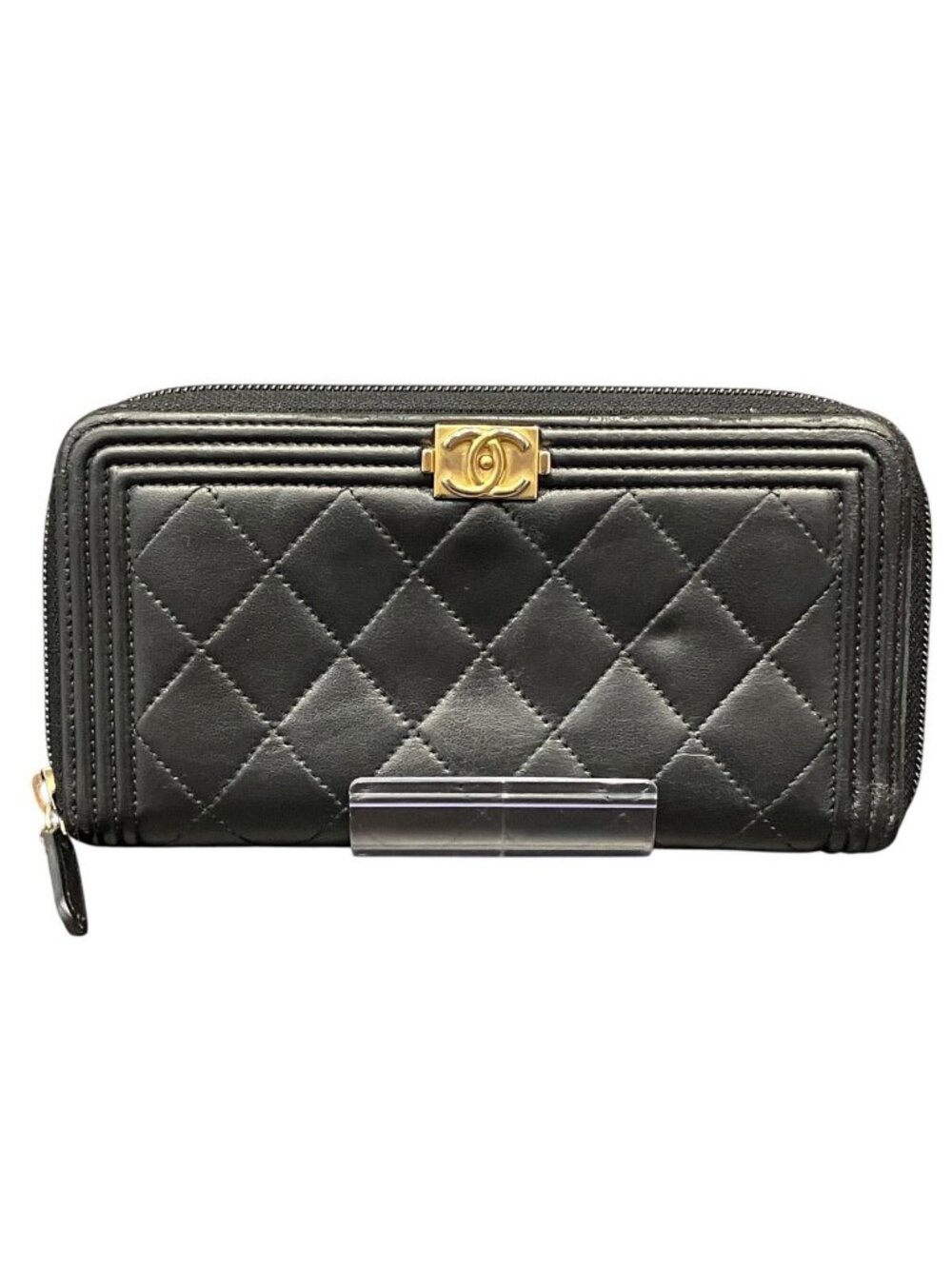 Chanel Wallet Lambskin Wallets Black